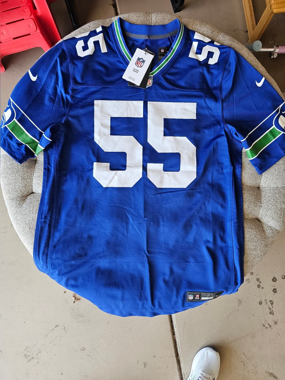 NWT Nike Seattle Seahawks Brian Bosworth Jersey Large